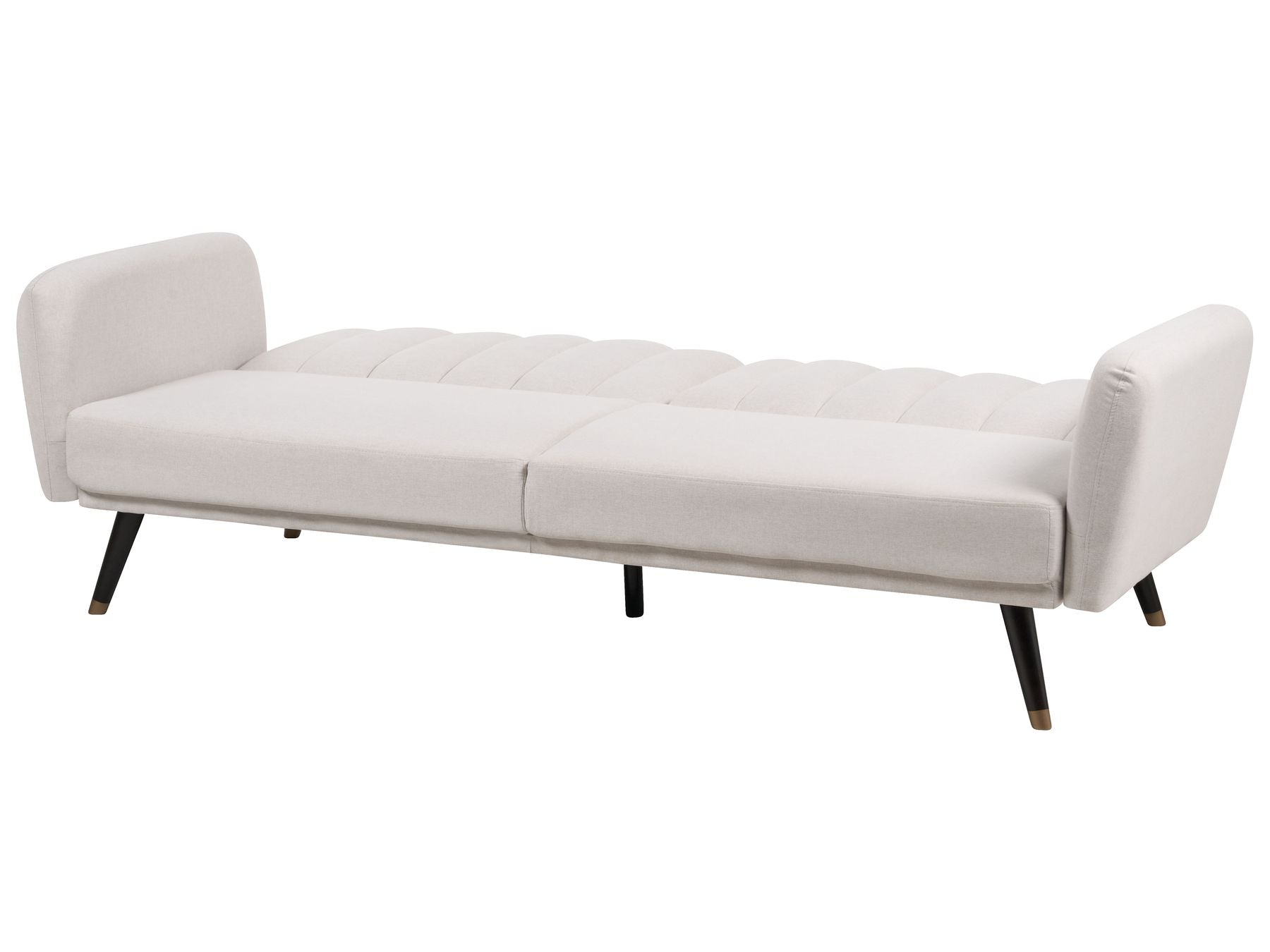 Sofa Bed VIMMERBY Fabric Beige 3 Seater