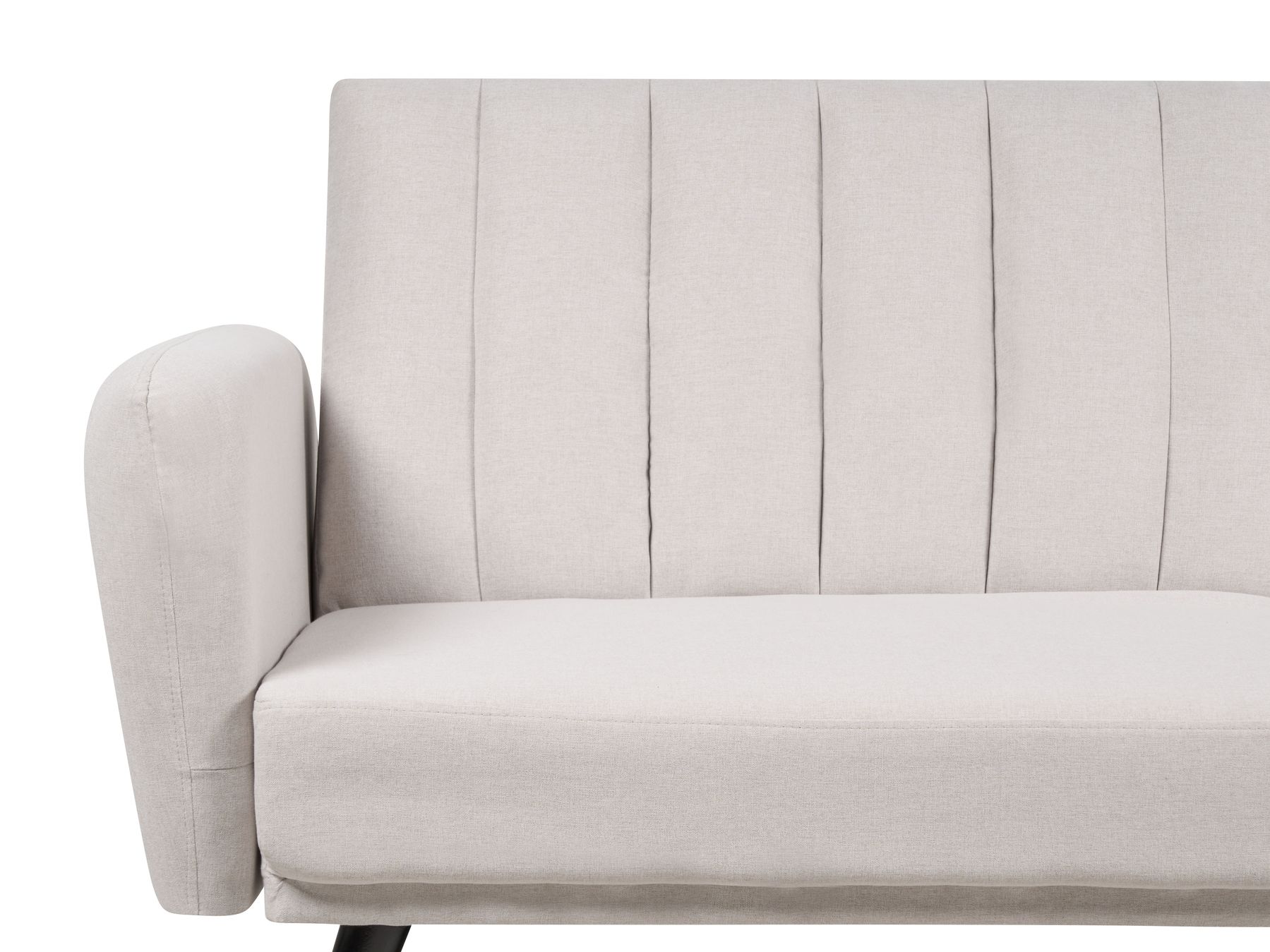 Sofa Bed VIMMERBY Fabric Beige 3 Seater