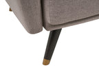 Sofa Bed VIMMERBY Fabric Light Brown 3 Seater