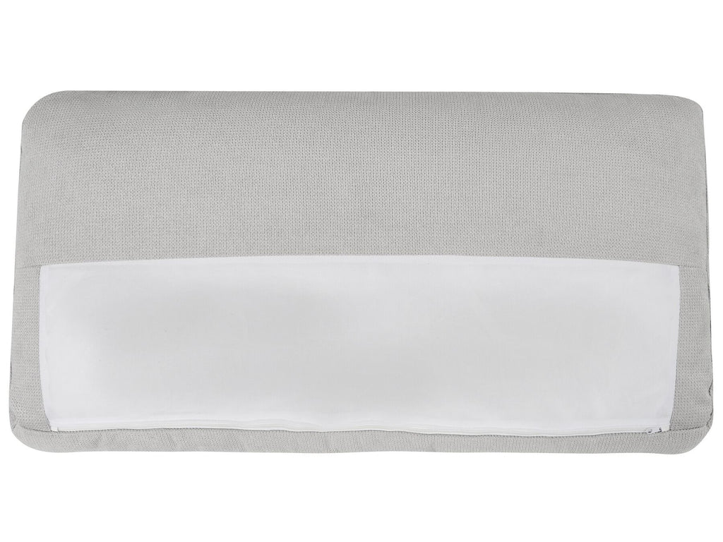 Corner Sofa LOFOTEN Fabric Light Grey 3 Seater Left Hand