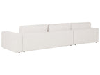 Corner Sofa LOFOTEN Fabric Off-White 4 Seater Right Hand