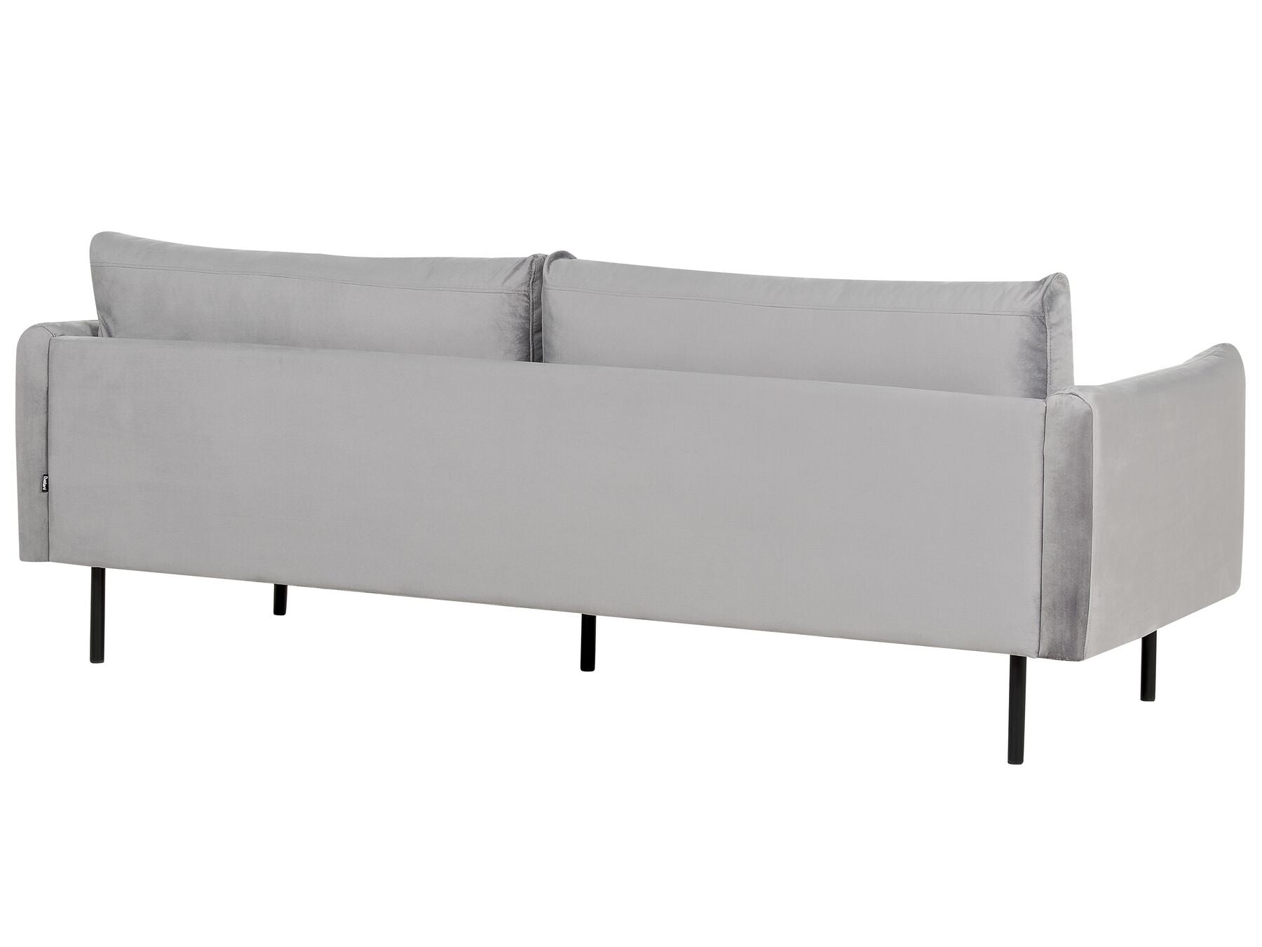 Velvet 3 Seater Sofa Grey VINTERBRO