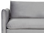 Velvet 3 Seater Sofa Grey VINTERBRO