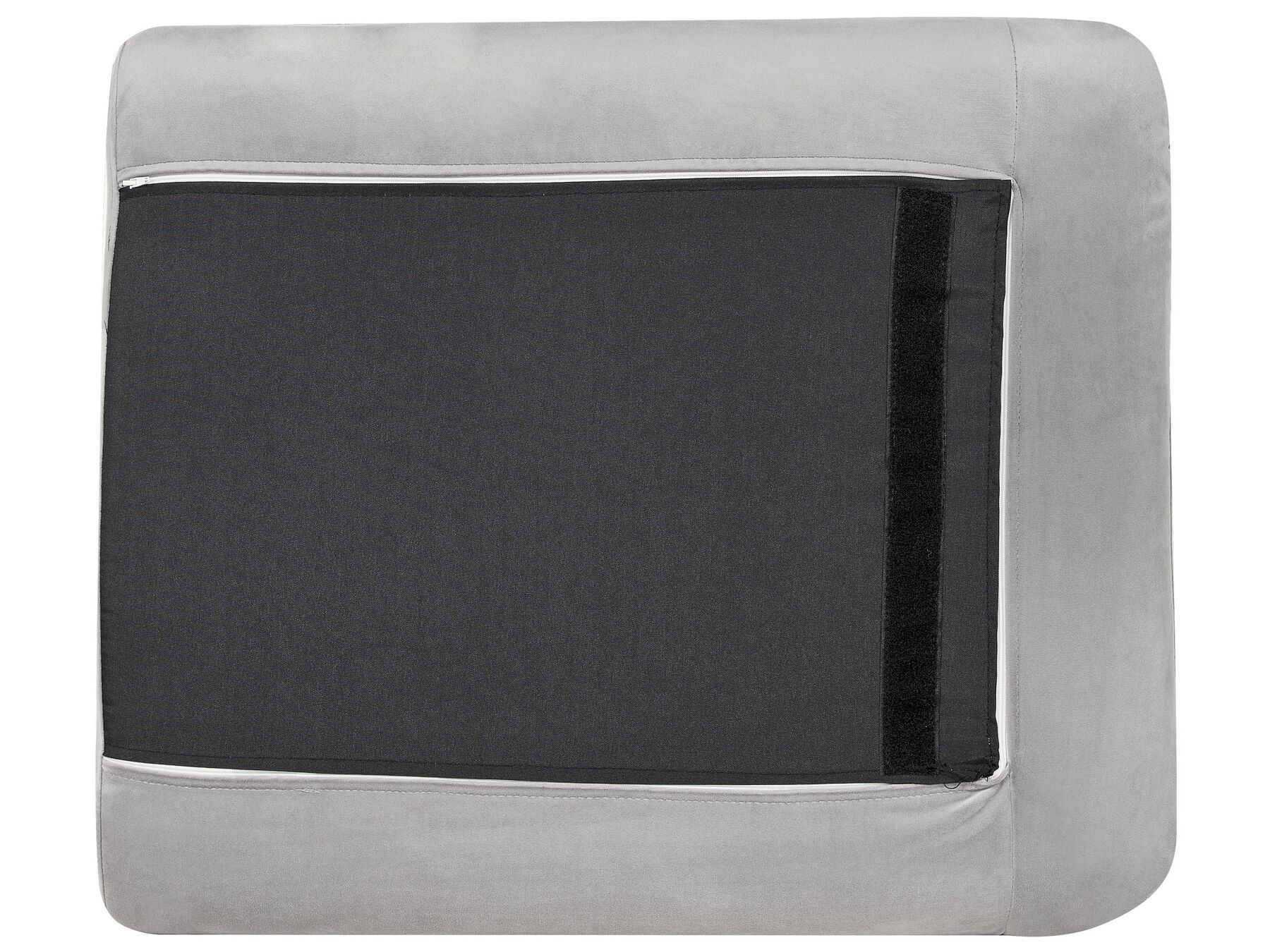 Corner Sofa VINTERBRO Velvet Grey 4 Seater Right Hand