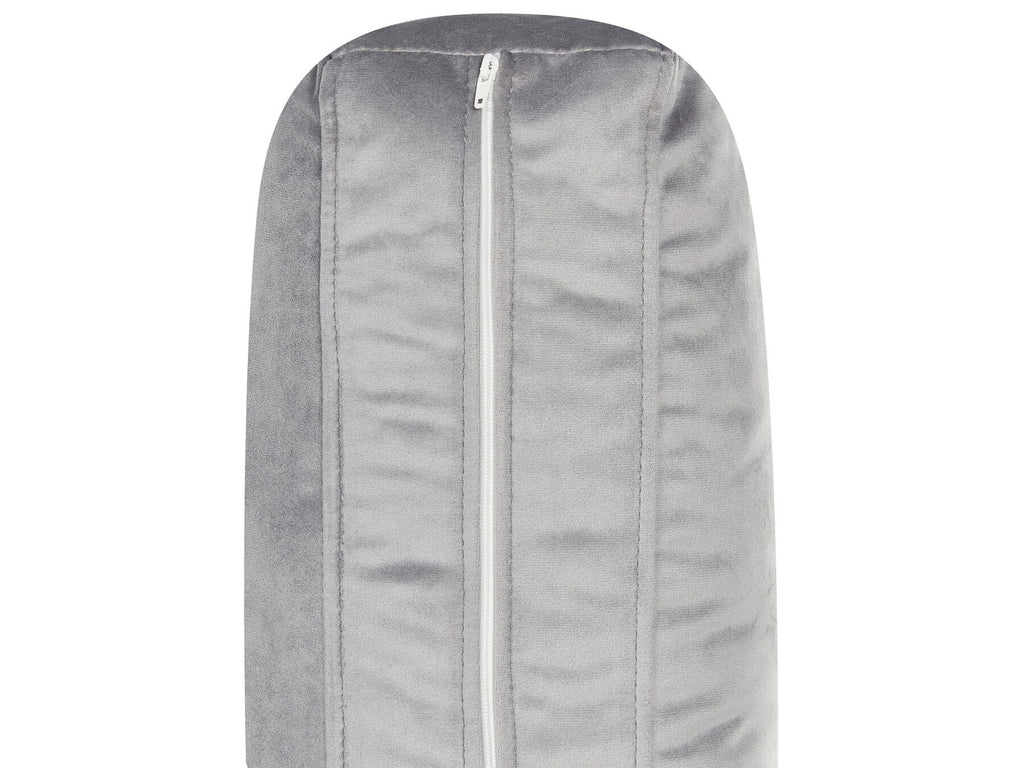 Corner Sofa VINTERBRO Velvet Grey 4 Seater Right Hand