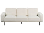 3 Seater Sofa Boucle White SOVIK