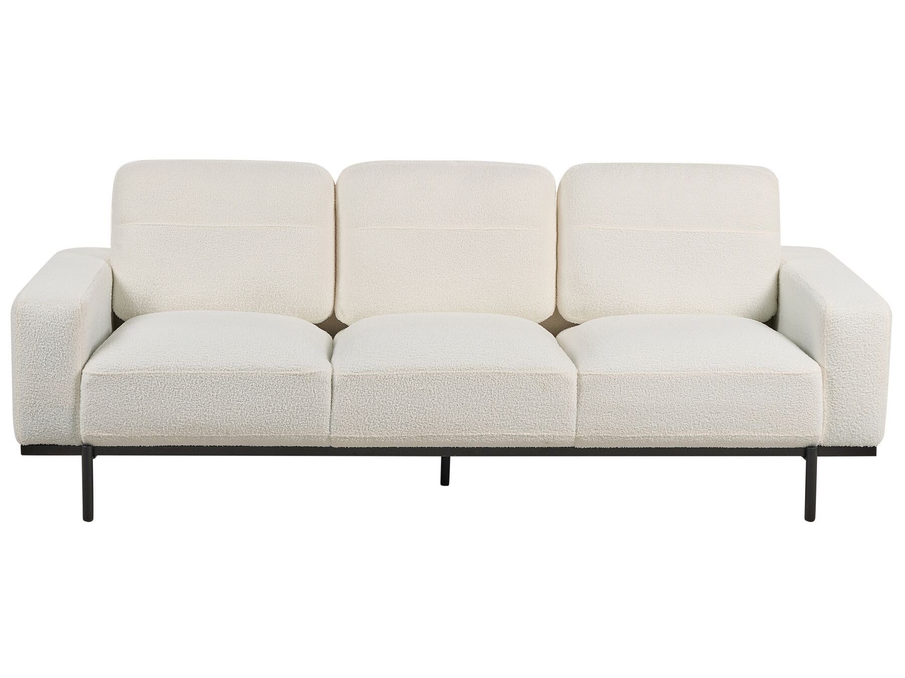 3 Seater Sofa Boucle White SOVIK