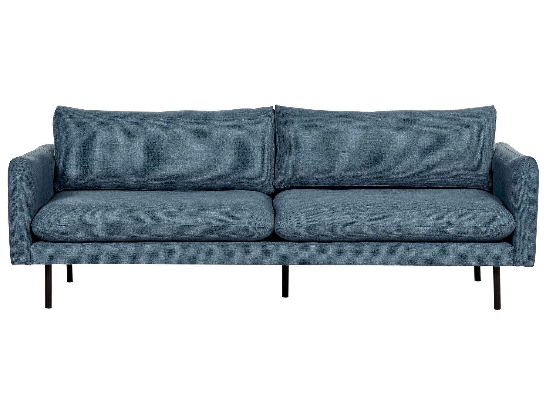 Fabric 3 Seater Sofa Blue VINTERBRO