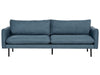 Fabric 3 Seater Sofa Blue