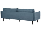 Fabric 3 Seater Sofa Blue VINTERBRO
