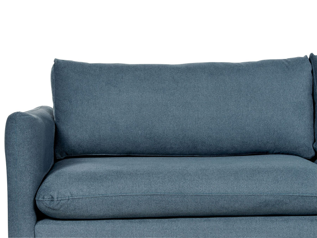 Fabric 3 Seater Sofa Blue VINTERBRO