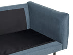 Fabric 3 Seater Sofa Blue VINTERBRO