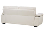 3 Seater Fabric Sofa Light Beige VOGAR