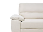 3 Seater Fabric Sofa Light Beige VOGAR