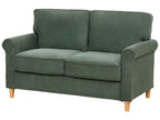 2 Seater Jumbo Cord Sofa Dark Green RONNEBY