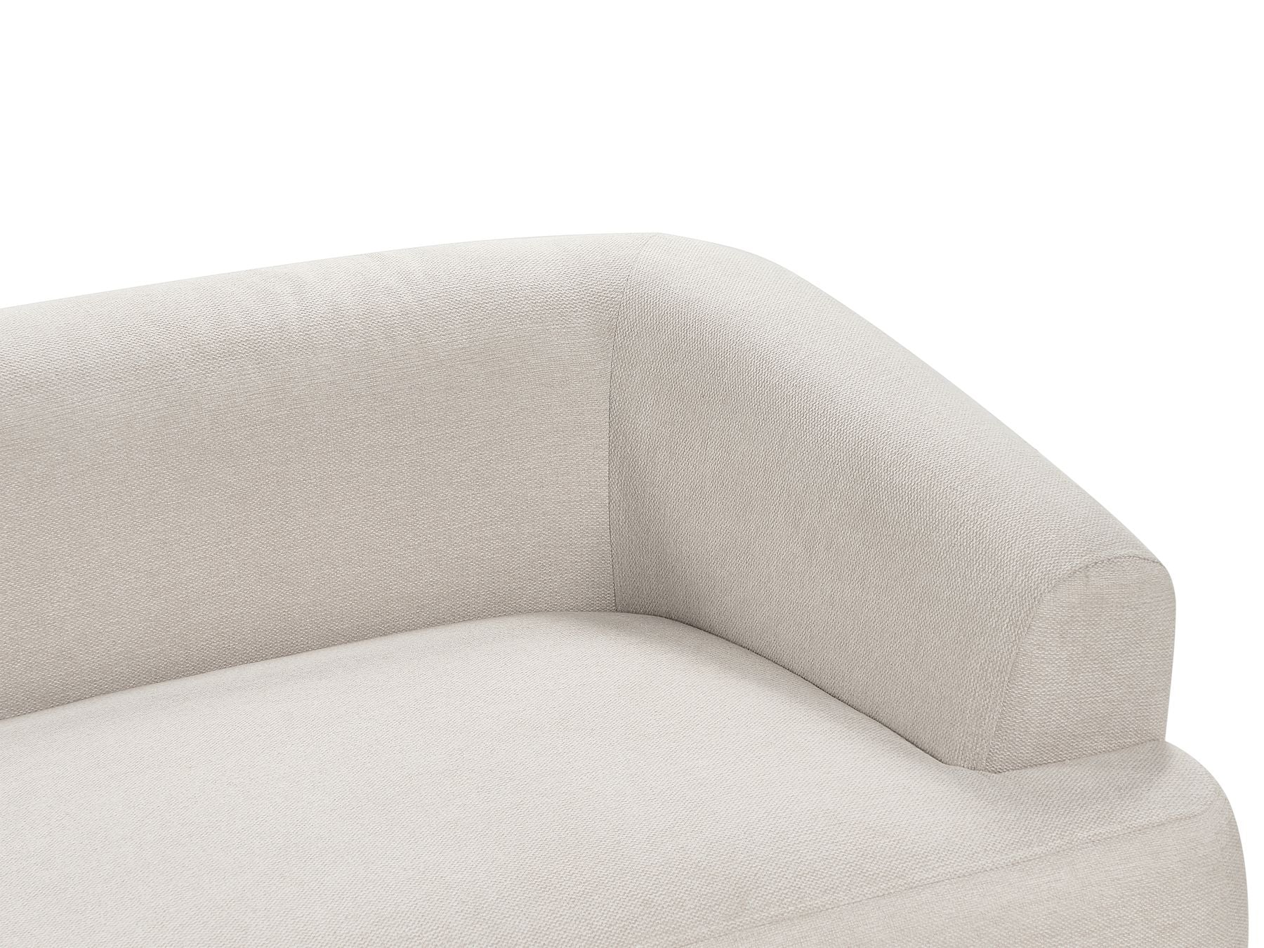 Corner Sofa SVANSELE Fabric Light Beige 3 Seater Left Hand