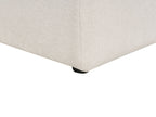 Right Hand Fabric Corner Sofa Beige SVANSELE
