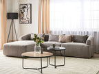 Right Hand Fabric Corner Sofa Taupe SVANSELE