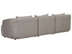 Right Hand Fabric Corner Sofa Taupe SVANSELE