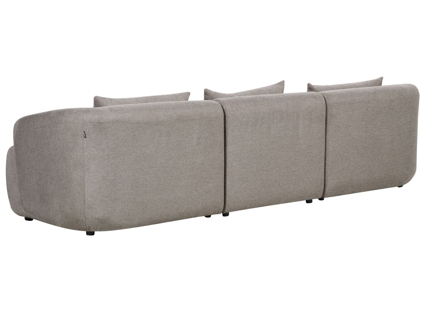 Right Hand Fabric Corner Sofa Taupe SVANSELE