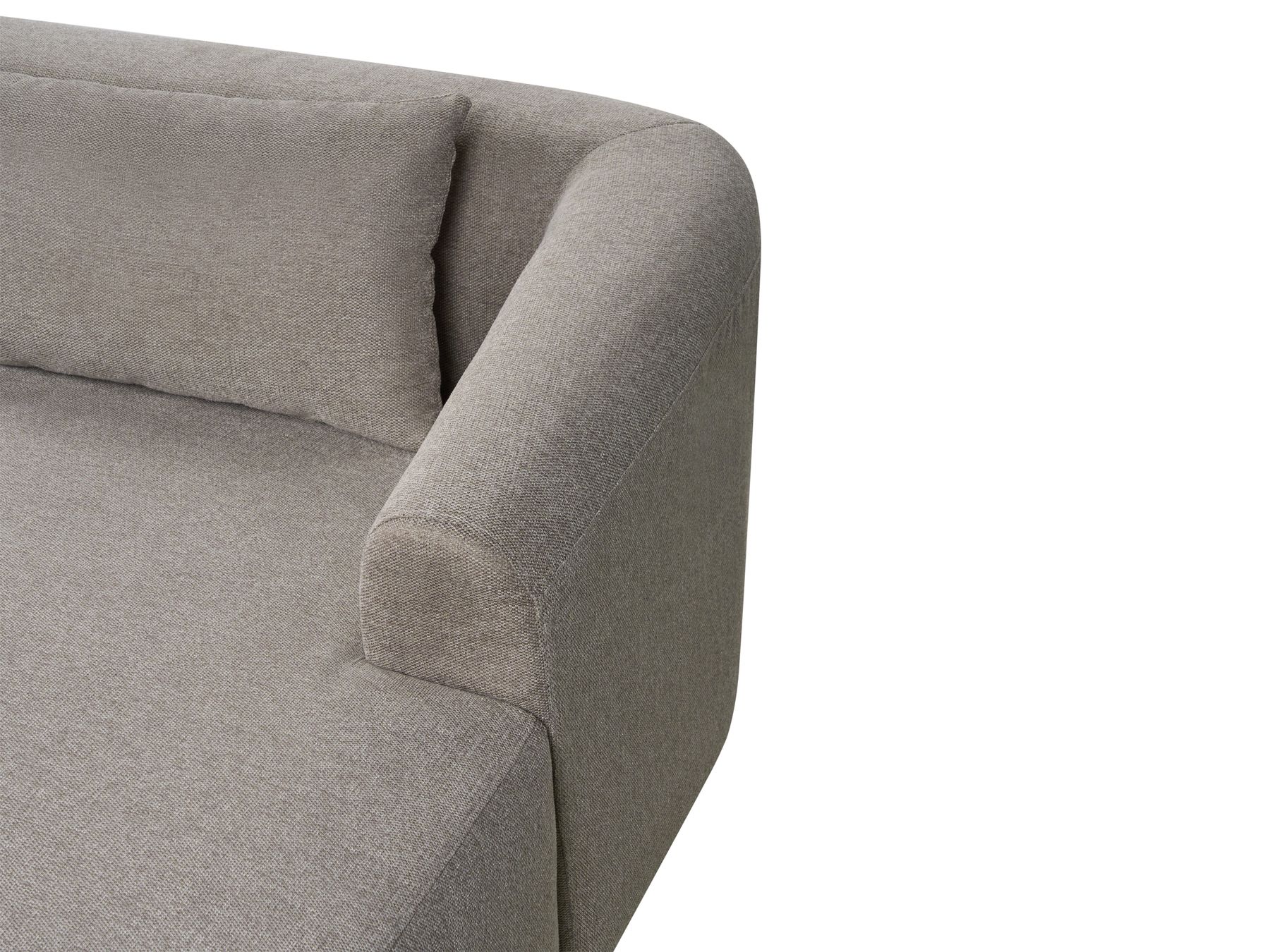 Corner Sofa SVANSELE Fabric Taupe 3 Seater Left Hand