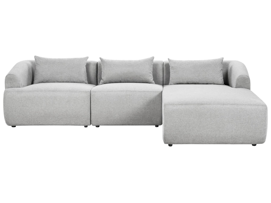 Corner Sofa SVANSELE Fabric Grey 3 Seater Left Hand