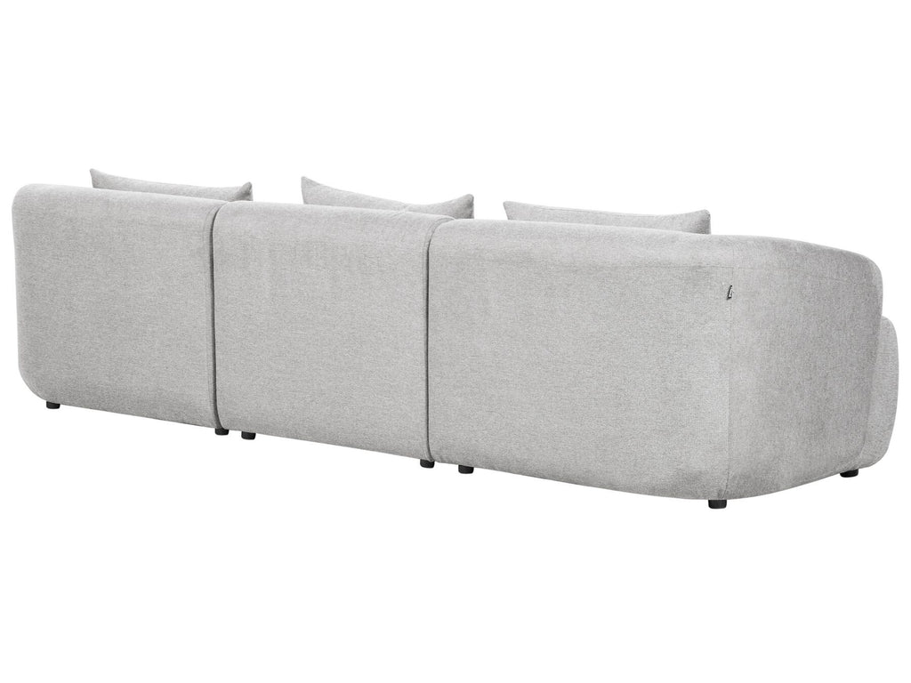 Corner Sofa SVANSELE Fabric Grey 3 Seater Left Hand