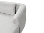 Corner Sofa SVANSELE Fabric Grey 3 Seater Left Hand