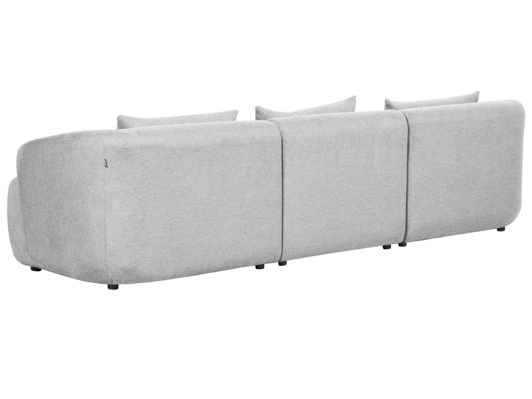 Right Hand Fabric Corner Sofa Grey SVANSELE