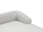 Right Hand Fabric Corner Sofa Grey SVANSELE