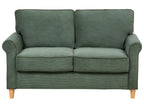 2 Seater Jumbo Cord Sofa Dark Green RONNEBY