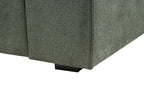 3 Seater Chenille Sofa Green VISKAN