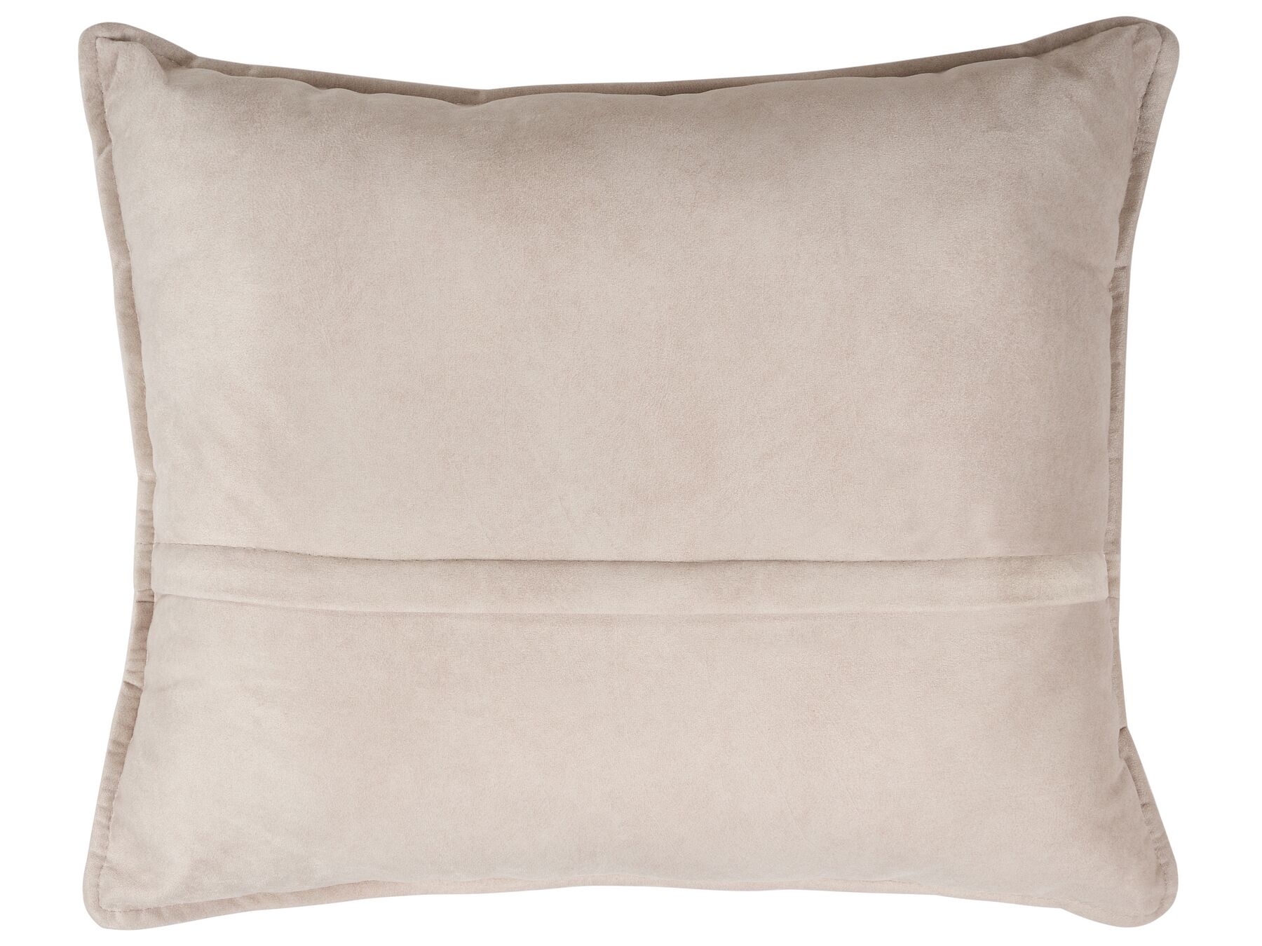 Sofa Bed VALLANES Velvet Light Beige Beige with Storage 2 Seater