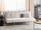 Sofa Bed BRISTOL Fabric Beige 3 Seater