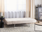 Sofa Bed BRISTOL Fabric Beige 3 Seater