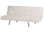 Sofa Bed BRISTOL Fabric Beige 3 Seater