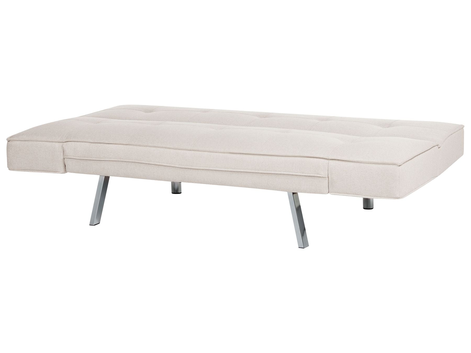 Sofa Bed BRISTOL Fabric Beige 3 Seater