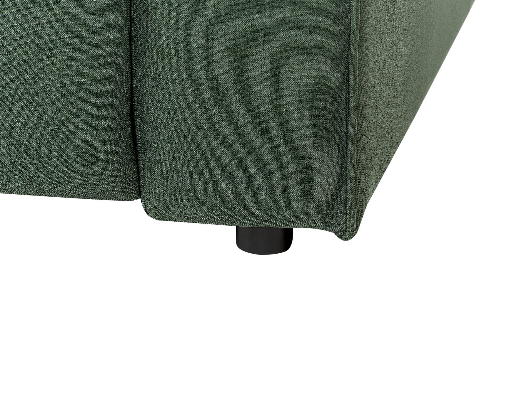 Fabric Electric Recliner Sofa with USB Port Green ULVEN
