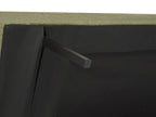 Sofa Bed BRISTOL Fabric Olive Green 3 Seater
