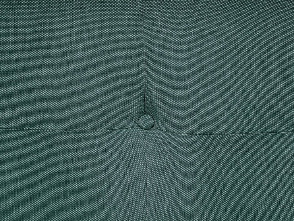 Sofa Bed FLORLI Fabric Dark Green 3 Seater