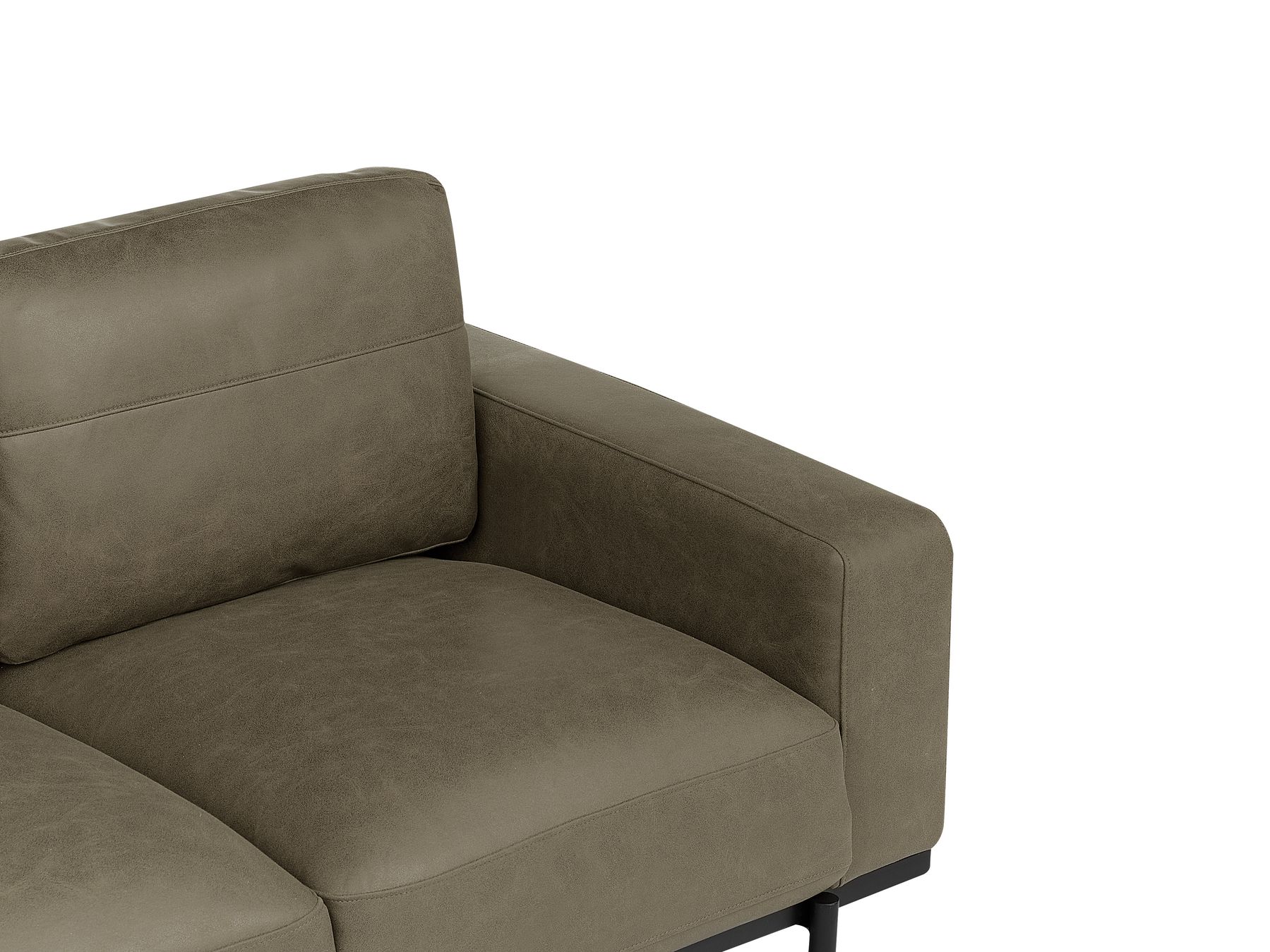 3 Seater Fabric Sofa Green SOVIK