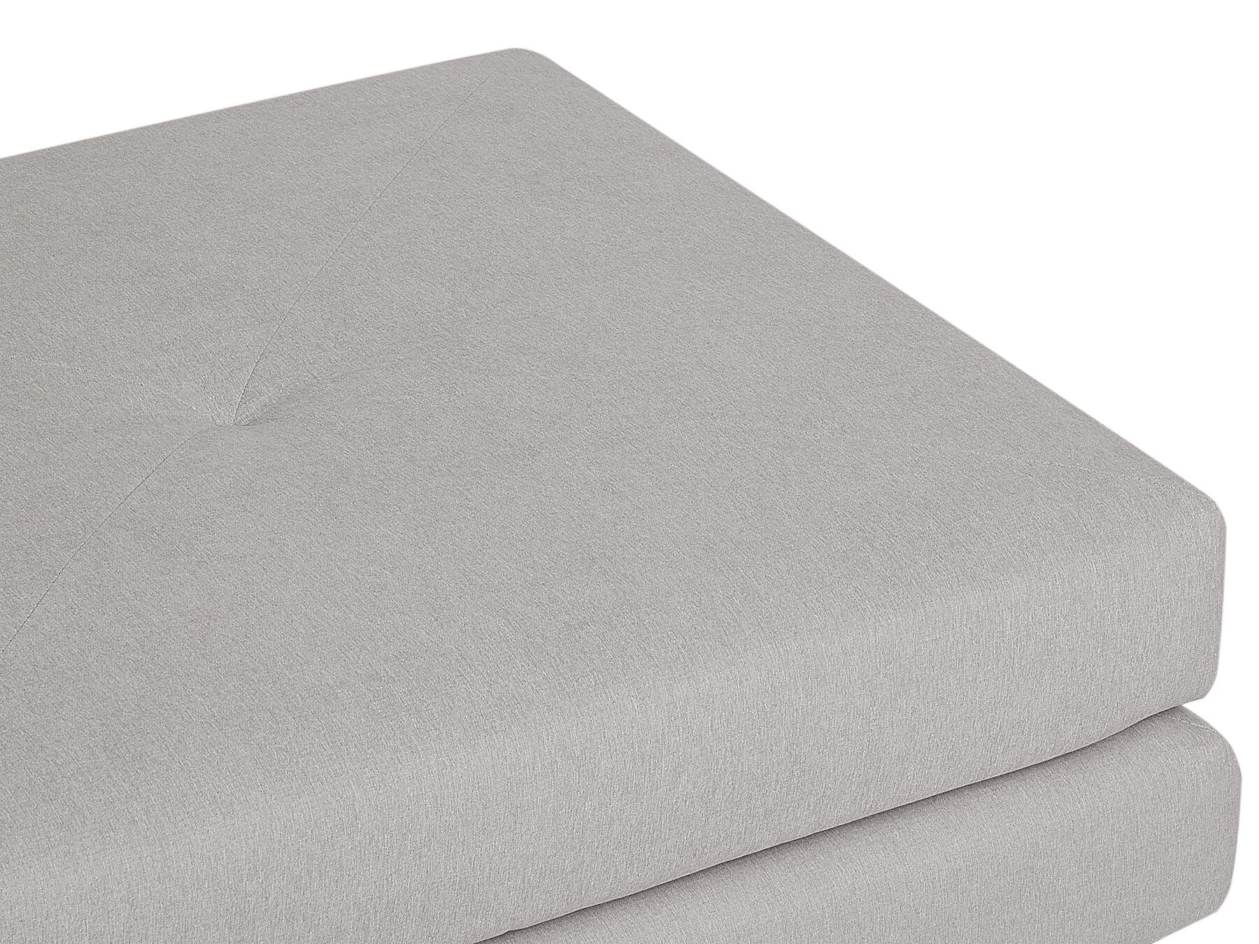 Single Sofa Bed OLDEN Fabric Light Grey