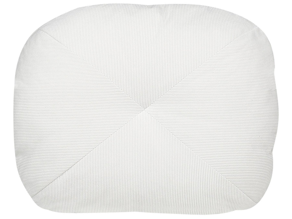 Single Sofa Bed OLDEN Corduroy Off-White