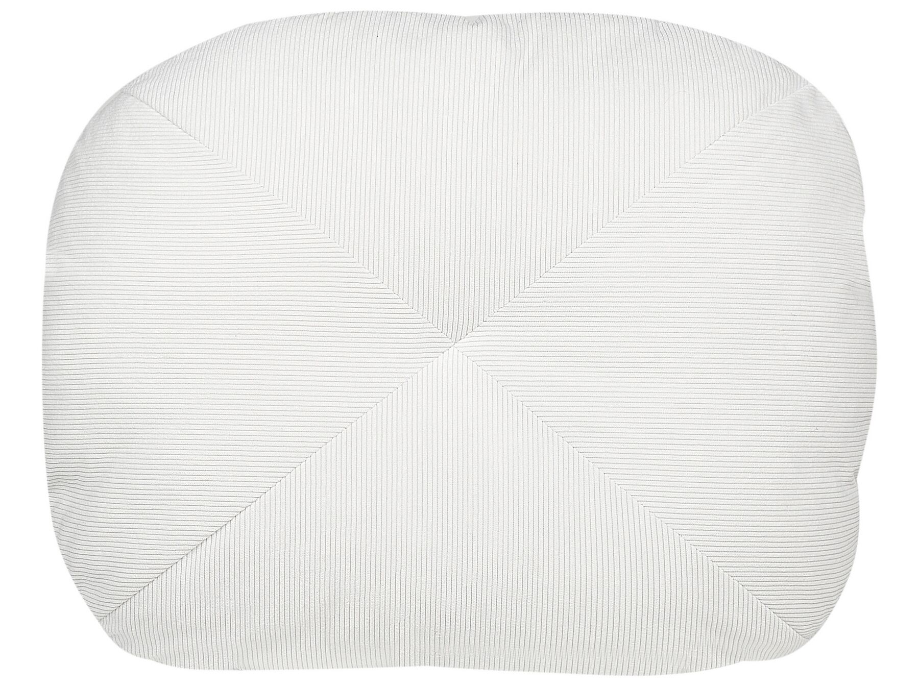 Single Sofa Bed OLDEN Corduroy Off-White