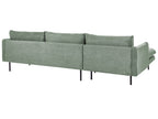 Corner Sofa VINTERBRO Fabric Light Green 4 Seater Right Hand