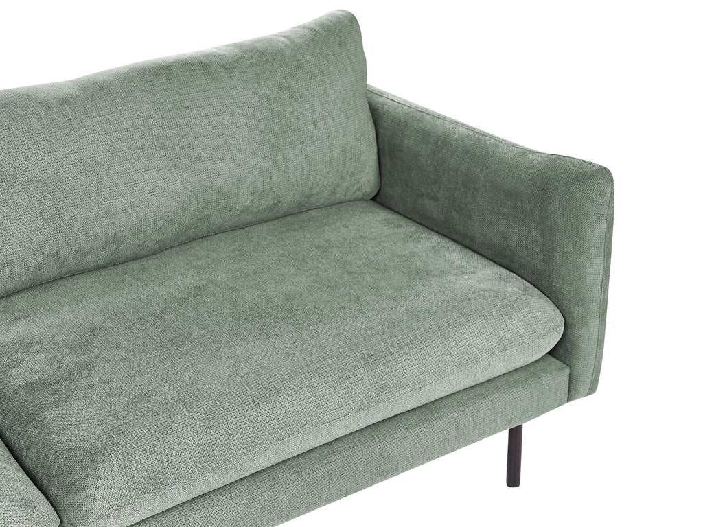 Corner Sofa VINTERBRO Fabric Light Green 4 Seater Right Hand