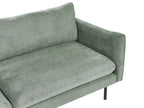 Corner Sofa VINTERBRO Fabric Light Green 4 Seater Right Hand