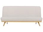 Fabric Sofa Bed Beige KALFAFELL