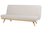 Fabric Sofa Bed Beige KALFAFELL