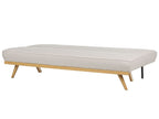 Fabric Sofa Bed Beige KALFAFELL
